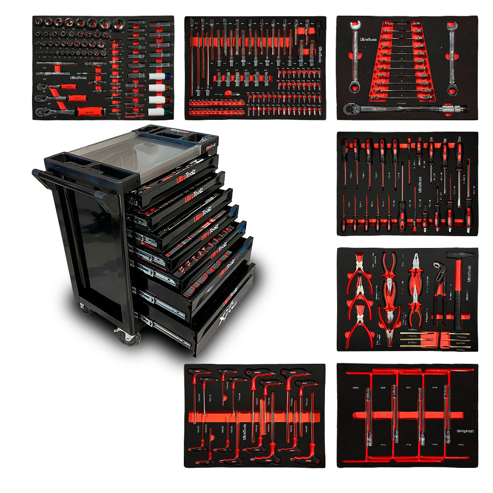 Tool cabinet Stahlbär 7/7, 284 pieces