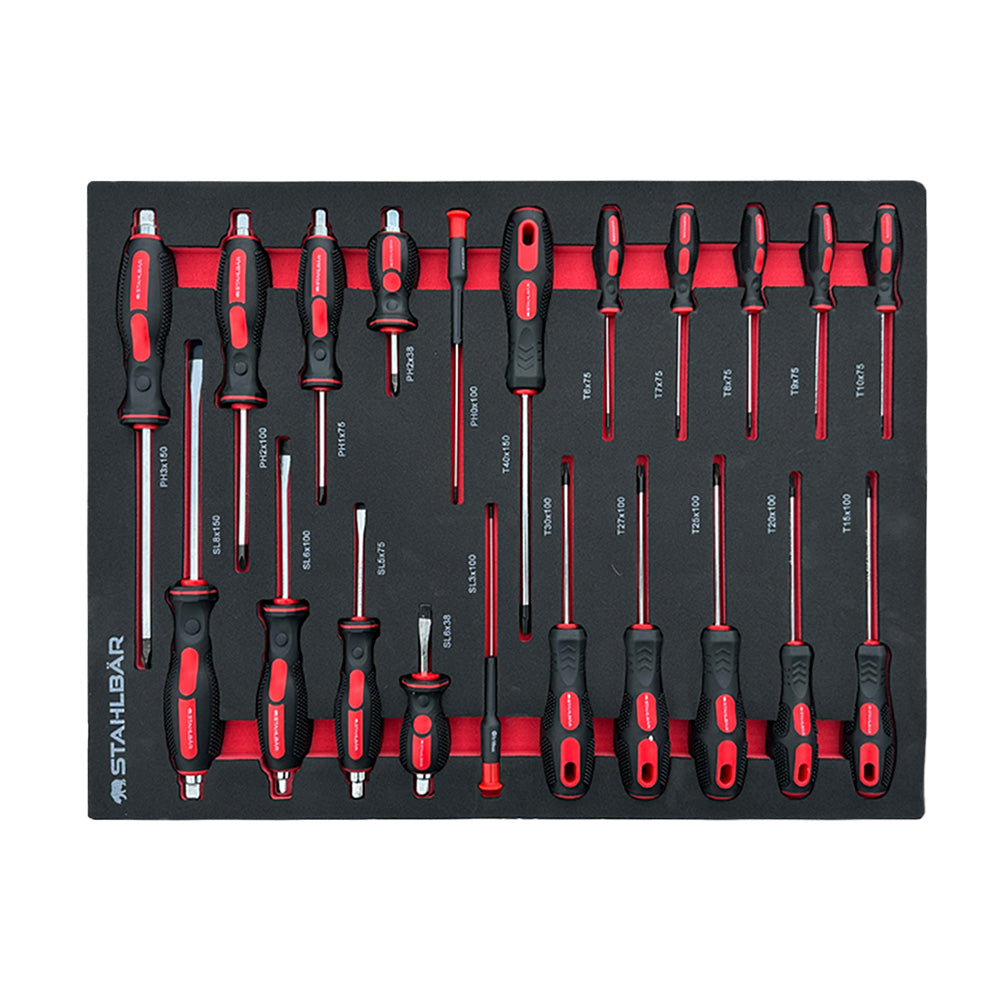 Tool cabinet Stahlbär 7/7, 283 pieces