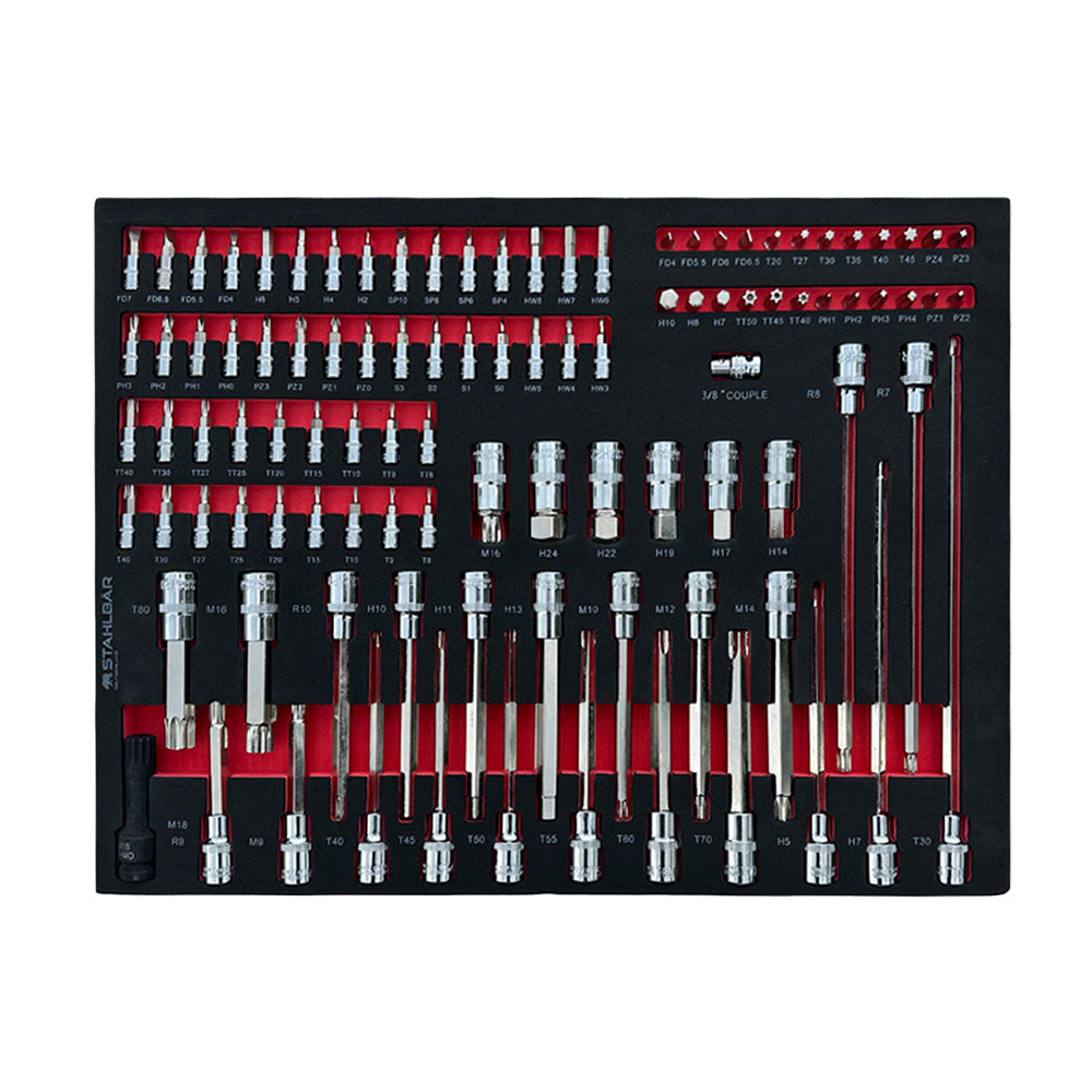 Tool cabinet Stahlbär 7/7, 283 pieces